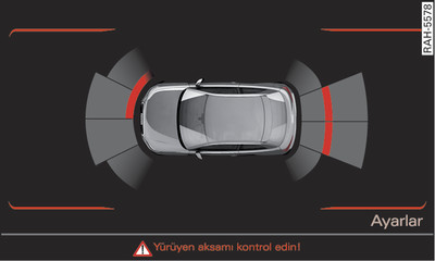 Bilgilendirici sistem: Optik mesafe göstergesi